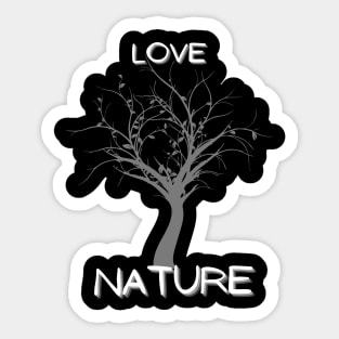 Love Nature Sticker